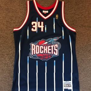 Hakeem Olajuwon 1996-97 Mitchell and Ness Jersey
